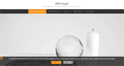 Desktop Screenshot of bila-magie.eu